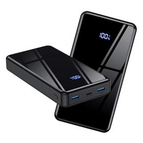 YINTO 대용량 보조배터리 고속충전 30000mAh PD 22.5W QC3.0 잔량표시 가능