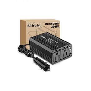 Nilight 150W 파워 인버터 12V DC-110V AC 카 컨버터 PD 30W USB C 및 QC3.0 휴대폰 태블릿용 노트북 컴퓨터 게임 콘솔 킨들 아이패드 DVD 플