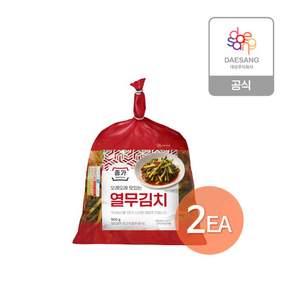 열무김치 900g X 2개