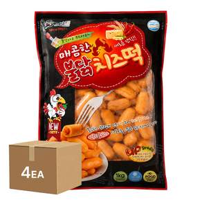 떡안애 매콤한 불닭치즈떡 1kg