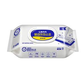 깨끗한나라 도톰촉촉 물걸레 청소포 캡 25p