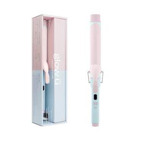 미용실대란템 글로우유 엑스트라 롱 배럴 봉고데기 38mm 코튼캔디/마시멜로 (+집게핀 2p)