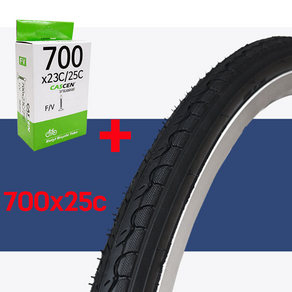 켄다타이어 700X25c + 튜브포함 K193 (타이어 탈착레버 2개포함)