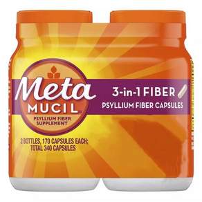 Metamucil 메타뮤실 섬유 캡슐 340개입