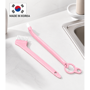달미컴 싱크대 청소솔 2종 색상랜덤 국내생산