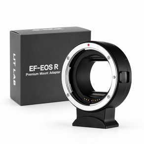 LITLAB 프리미엄 캐논 마운트 어댑터 EF-EOS R / 캐논 R아답타 자동 초점 카메라 렌즈 어댑터 링 캐논 EF EF-S 렌즈-캐논 EOS R RF 마운트에 사용 가능