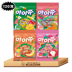 마이쮸 100g A세트 써니피치맛1 핑크리치맛1 캔털루프멜론맛1 애플망고맛1 하스1