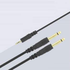 모노 AV 분배 Y 케이블 AUX 스테레오 M to 6.3 1.5M 3.5mm 79000EA 1EA