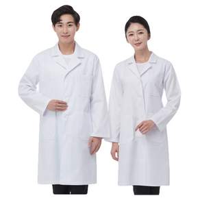 라인 면 의사 가운/미용/위생/미용/피부 마사지사/약사