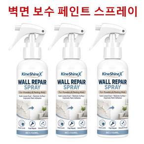 2+1 [독일기술] 벽면 가루날림 방지 초강력 나노 침투 표면강화제 스프레이 벽면 보수 페인트 스프레이 시멘트 표면강화제