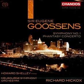 [CD] Richard Hickox 구센스: 환상 협주곡 교향곡 제1번 (Goossens : Phantasy Concerto for Piano and Or...