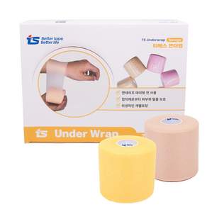 티에스 언더랩 스펀지테이프 12롤(1박스) 7cm x 24m
