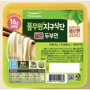 풀무원 식물성 지구식단 두부면 넓은면