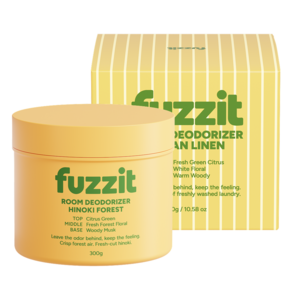 FUZZIT 퍼짓 고체 탈취제 화장실 집안 방 홀애비 실내 악취 냄새 탈취제 제거제 비건 반려동물 안심 히노키포레스트