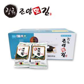 광천조양맛김 재래 식탁김 30봉지 국내산 (본사 발송)