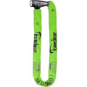 Kaedear 카에디아 오토바이 길이 1000mm 6mm 자물쇠 체인 잠금 열쇠 KDR-LK1-1000 1000mm 그린