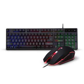 PLEOMAX AVEC-WMK520 LED 유선 키보드 마우스 세트