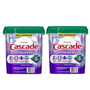 캐스케이드 플래티넘 플러스 식기세척기 세재 액션팩 82개입 x2개 (총 164개) Cascade