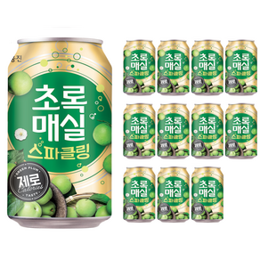 웅진 초록매실 스파클링 제로