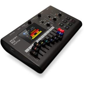 ZOOM R12 8 2.4 줌 멀티 트랙 레코더 트랙 사양 휴대용으로 구동 화면 터치