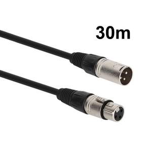 케이블마스터 국산 XLR 캐논 MF 연장케이블 30M CM-XLRS30