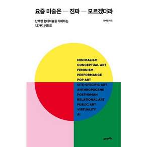 21세기북스 요즘 미술은 진짜 모르겠더라 - 난해한 현대미술을 이해하는 12가지 키워드