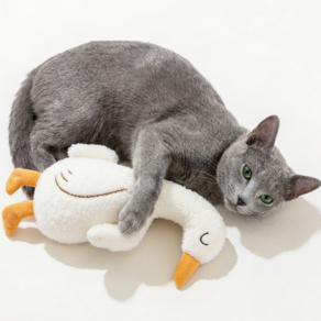 고양이 캣닢 애착인형 오리 장난감