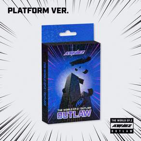 ATEEZ 에이티즈 앨범 THE WORLD EP.2 : OUTLAW 아웃로우 Platform Ver. 플랫폼 버전