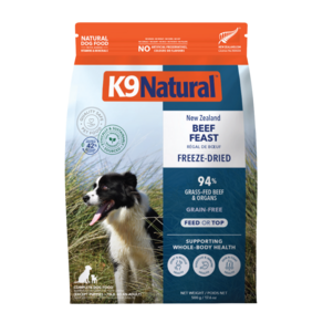 k9내추럴동결건조 소고기500g