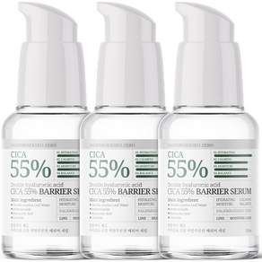 2+1 살림백서 제로 시카 55% 히알루론산 세럼 30ml 피부 겉 수분 169% 개선 모공 보습 피부 진정