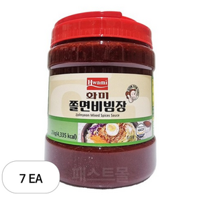 화미 쫄면 비빔장 기타소스