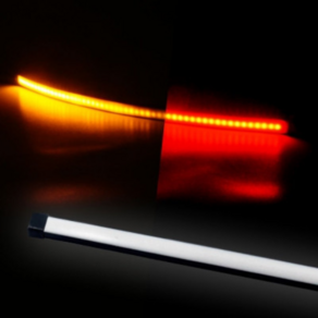 무빙 LED 3WAY 면발광 오토바이LED V2 DC12V 레드 옐로우