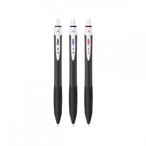 볼펜 12입 1.0mm 흑 청 적 플로젯 유성 선명한펜 스틱 chl9169Wg