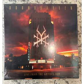 (수입 LP) Soundgarden Live From The Artist's Den 4 LP Boxset Color Vinyl New And Sealed
