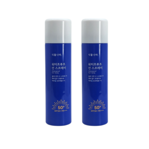 식물나라 산소수 워터프루프 선스프레이 100ml SPF50+ PA+++ 여름 강 바다 물놀이 자외선차단