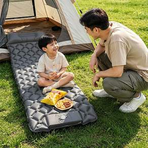 LTJZ 1인용 휴대용 차박 캠핑 에어매트 가정용 여행 자충매트 아웃도어 등산용 초경량 에어매트리스