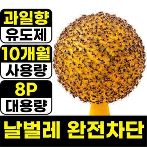 아엘론 초파리 트랩 끈끈이 날파리 퇴치