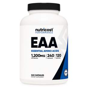 뉴트리코스트 EAA 1200mg 240캡슐 1병