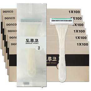 A도루코 3날 터치쓰리 TP901-1P 면도기 (600개입)