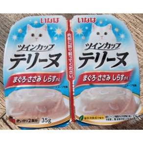 이나바 트윈컵 테린 고양이 간식캔