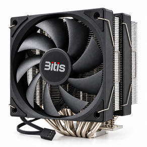 비티즈 6열 듀얼타워 120mm 공랭 CPU 쿨러 인텔 AMD 겸용