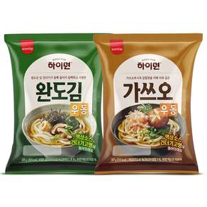 삼립 가쓰오 우동 5봉 + 완도김 우동 5봉