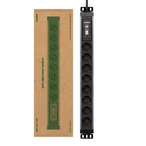 파워존 유커먼 고용량 알루미늄 멀티탭 4000w 누전차단 8구