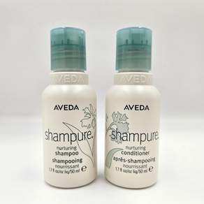 아베다 샴퓨어 너쳐링 샴푸 50ml + 컨디셔너 50ml [휴대용]