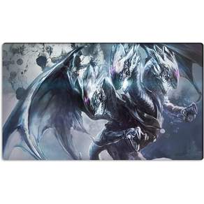 Mlikemat 새로운 플레이매트 다크 매직 블랙 로즈 마우스 패드 TCG CCG 트레이딩 카드 게임 매트 + 가방 ZD0404