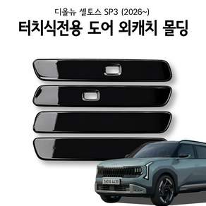 디올뉴 셀토스 SP3 (2026~) 도어 외캐치(터치식) 도어 손잡이 몰딩