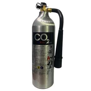 2.3kg 이산화탄소 알루미늄 CO2소화기 한국산