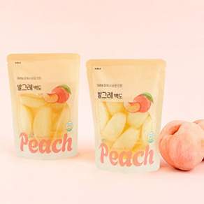 발그레 peach 백도 복숭아 8팩 (1박스)