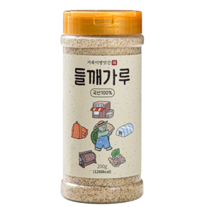 [거북이방앗간] 국산100% 껍질벗긴 들깨가루 거피 탈피
