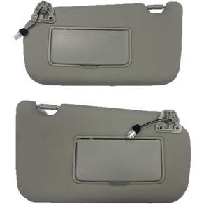 센트라 2013-2019용 Car Sun Visor 96401-3SG8A 베이지그레이 케이블 및 베니티 미러 포함 전면 측면 갓 교체왼쪽 베이지